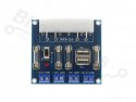 ATX PC computer power adapter small with housing